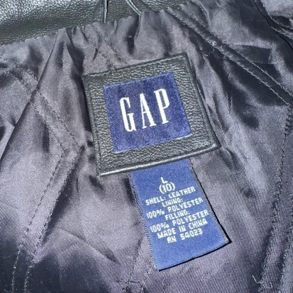 Black Leather Jacket - Picture 5 of 5